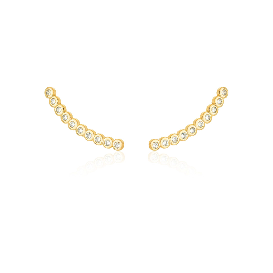 CC Gold Plated Earrings 58