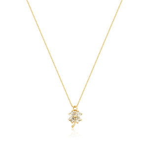 BK Gold Plated Necklace 35