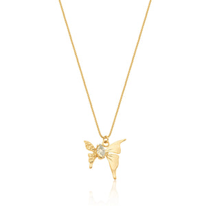 BK Gold Plated Necklace 14