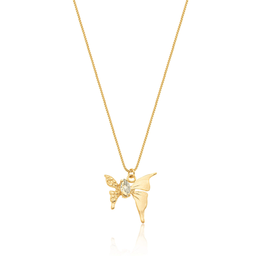 BK Gold Plated Necklace 14