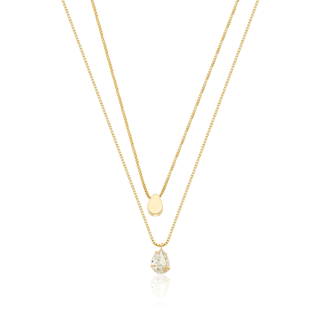 BK Gold Plated Necklace 20