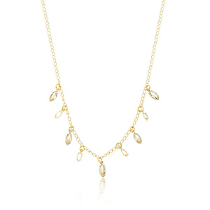 BK Gold Plated Necklace 21