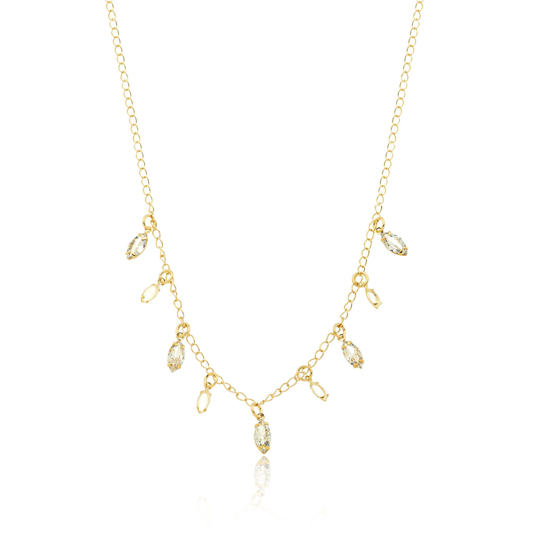 BK Gold Plated Necklace 21