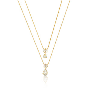 BK Gold Plated Necklace 27